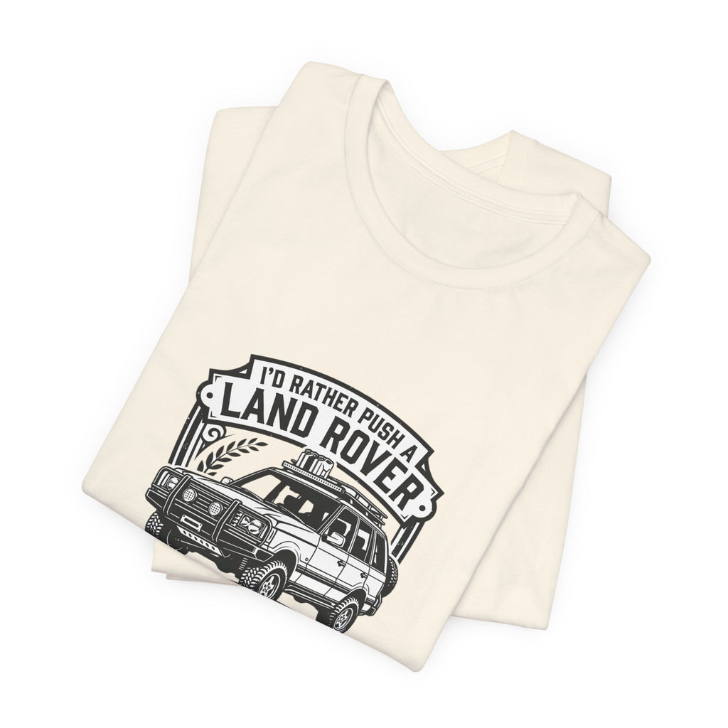 I'd Rather Push a Land Rover Than Drive a Land Cruiser