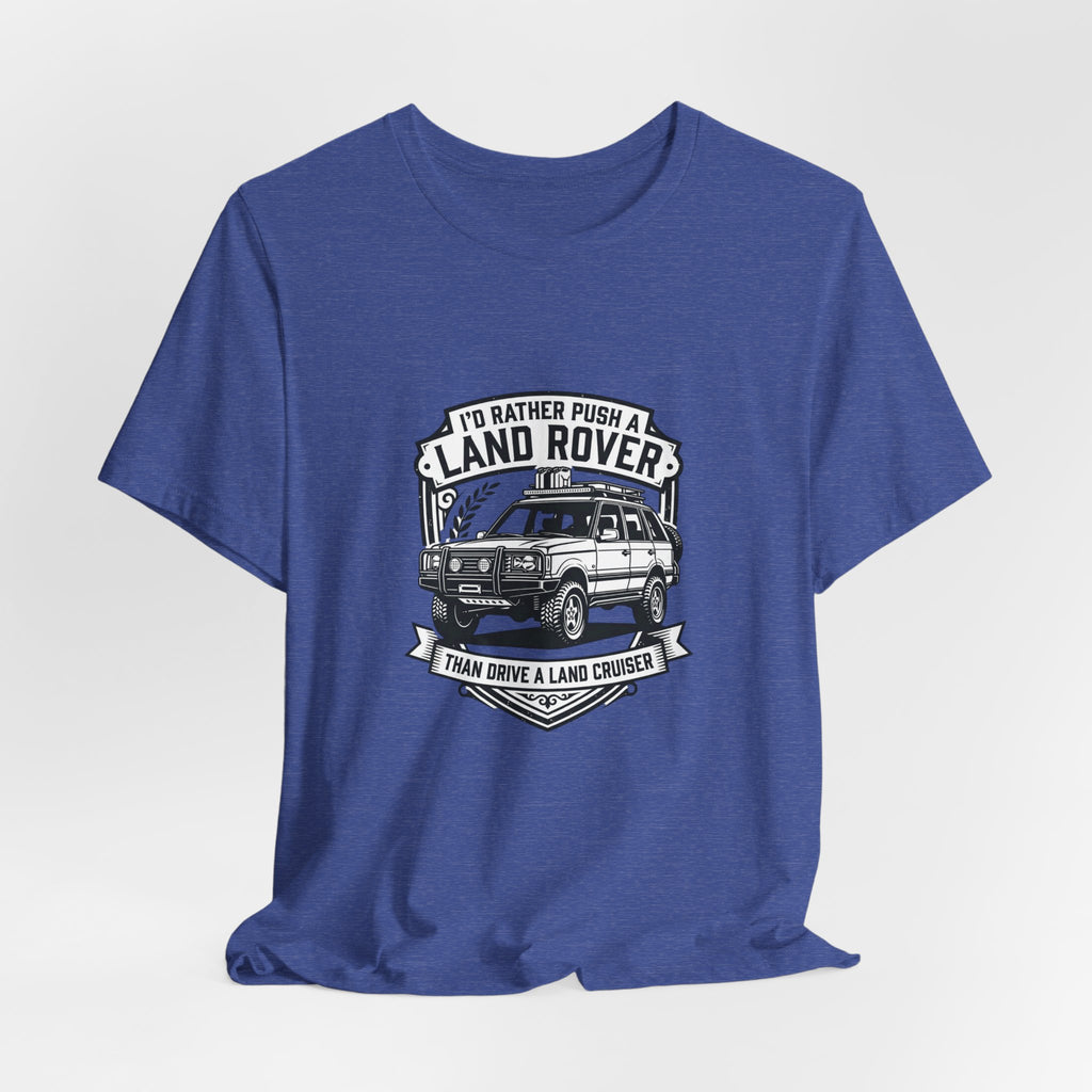 I'd Rather Push a Land Rover Than Drive a Land Cruiser