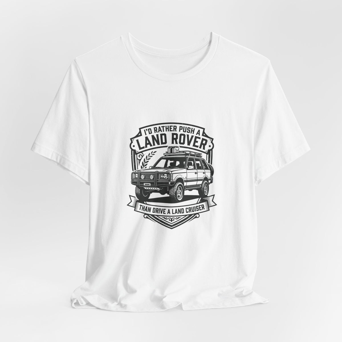 I'd Rather Push a Land Rover Than Drive a Land Cruiser