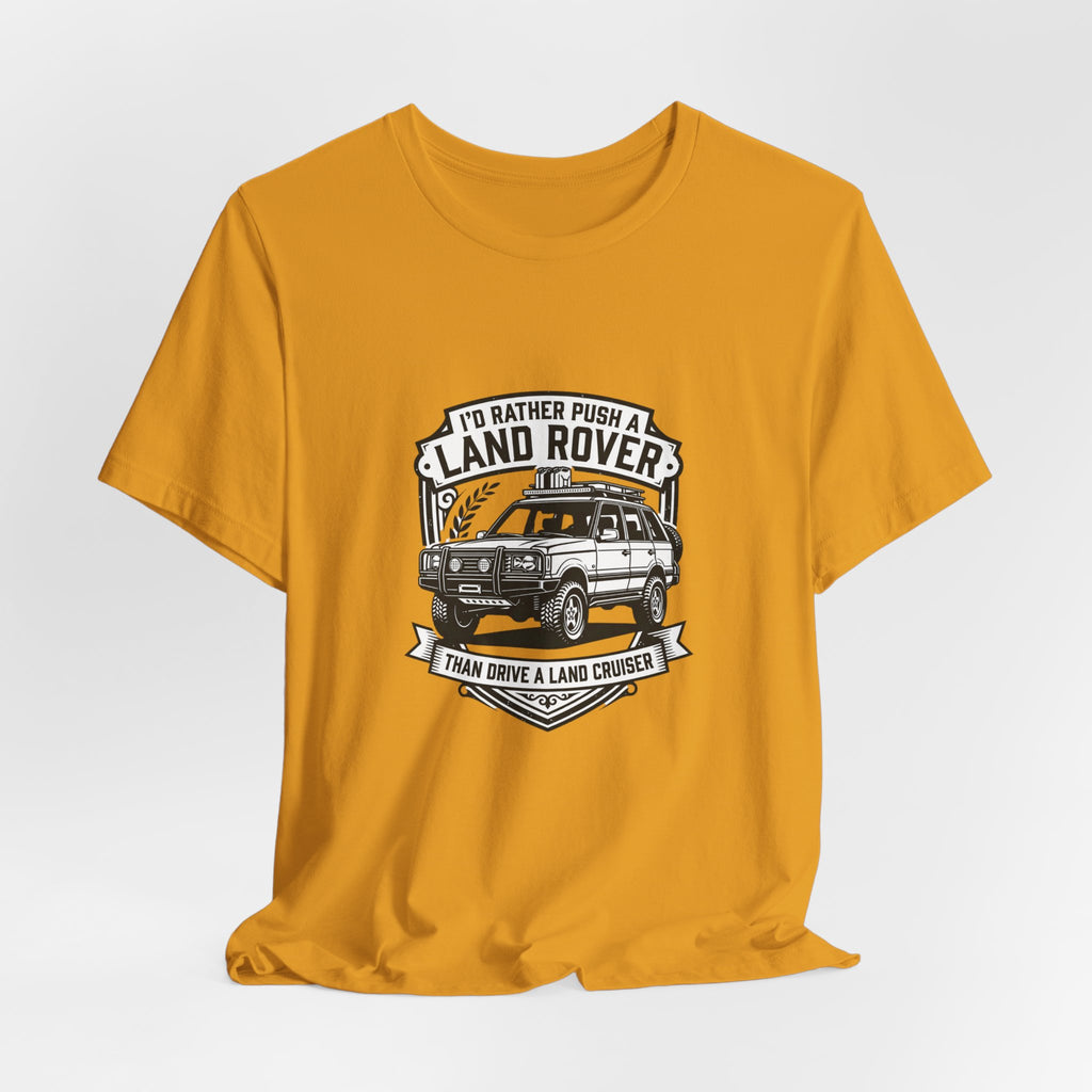 I'd Rather Push a Land Rover Than Drive a Land Cruiser
