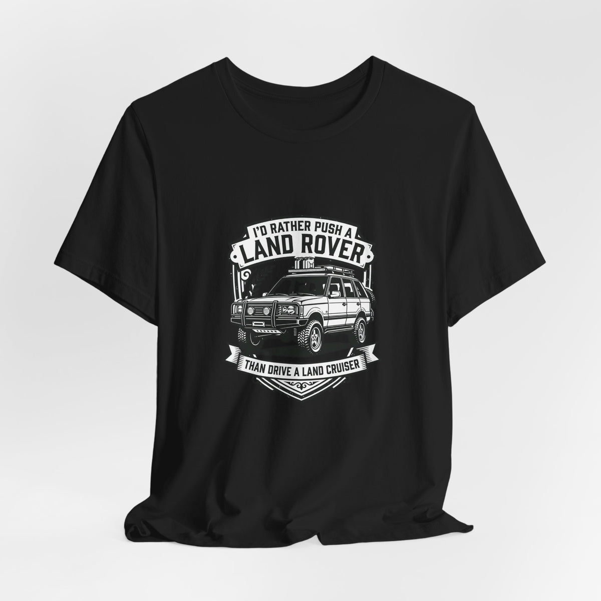 I'd Rather Push a Land Rover Than Drive a Land Cruiser