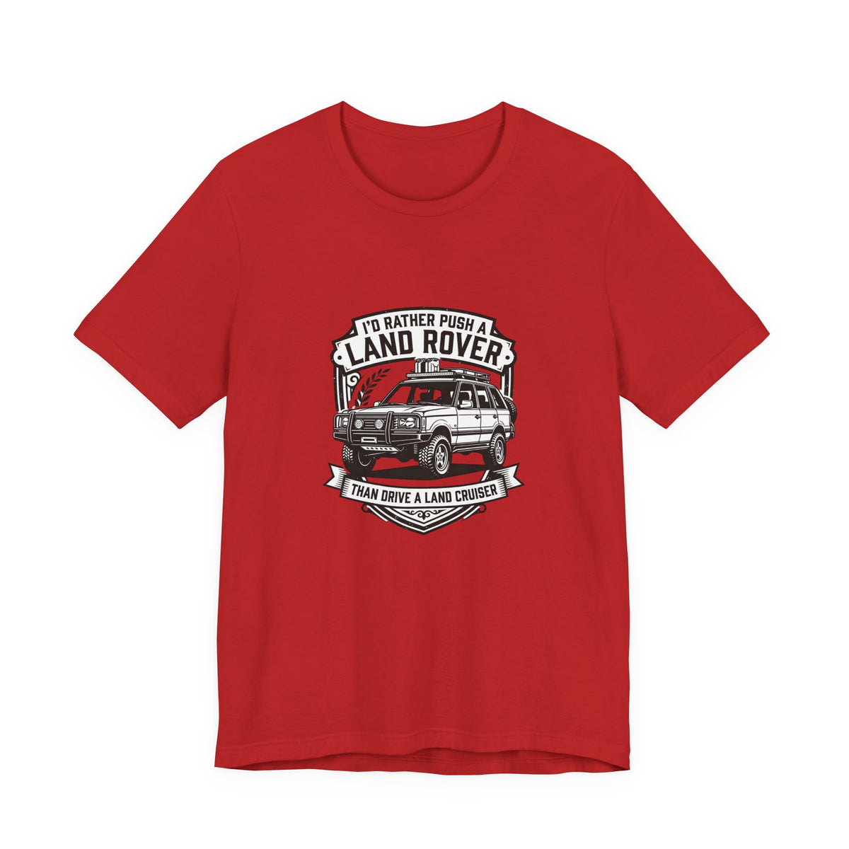 I'd Rather Push a Land Rover Than Drive a Land Cruiser