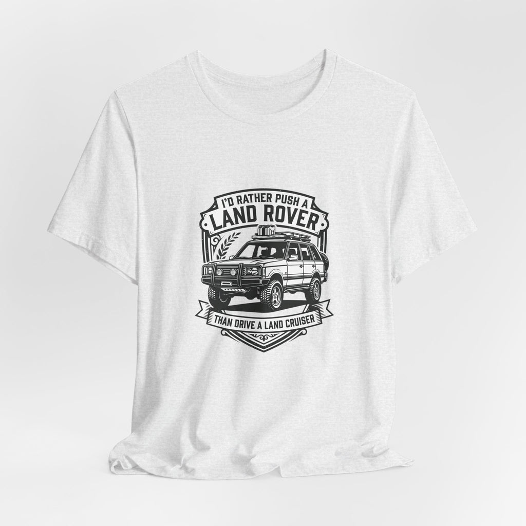 I'd Rather Push a Land Rover Than Drive a Land Cruiser