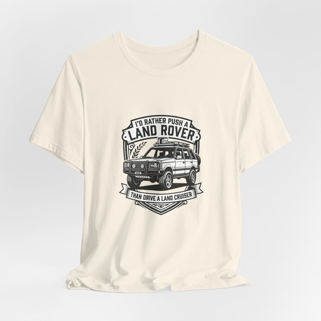 I'd Rather Push a Land Rover Than Drive a Land Cruiser