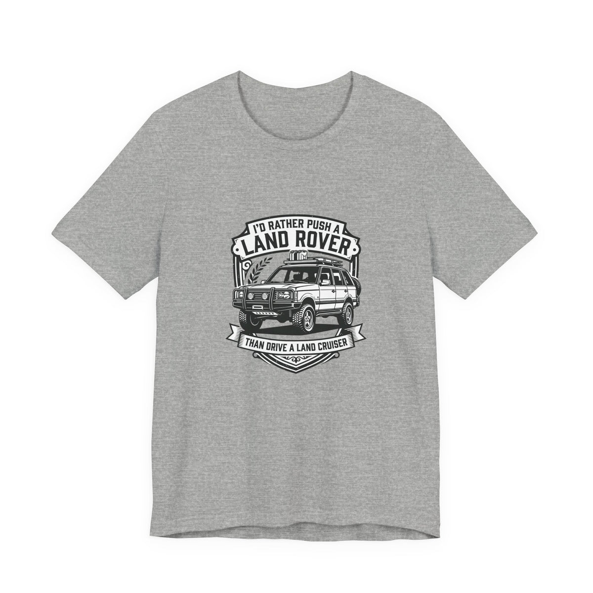 I'd Rather Push a Land Rover Than Drive a Land Cruiser