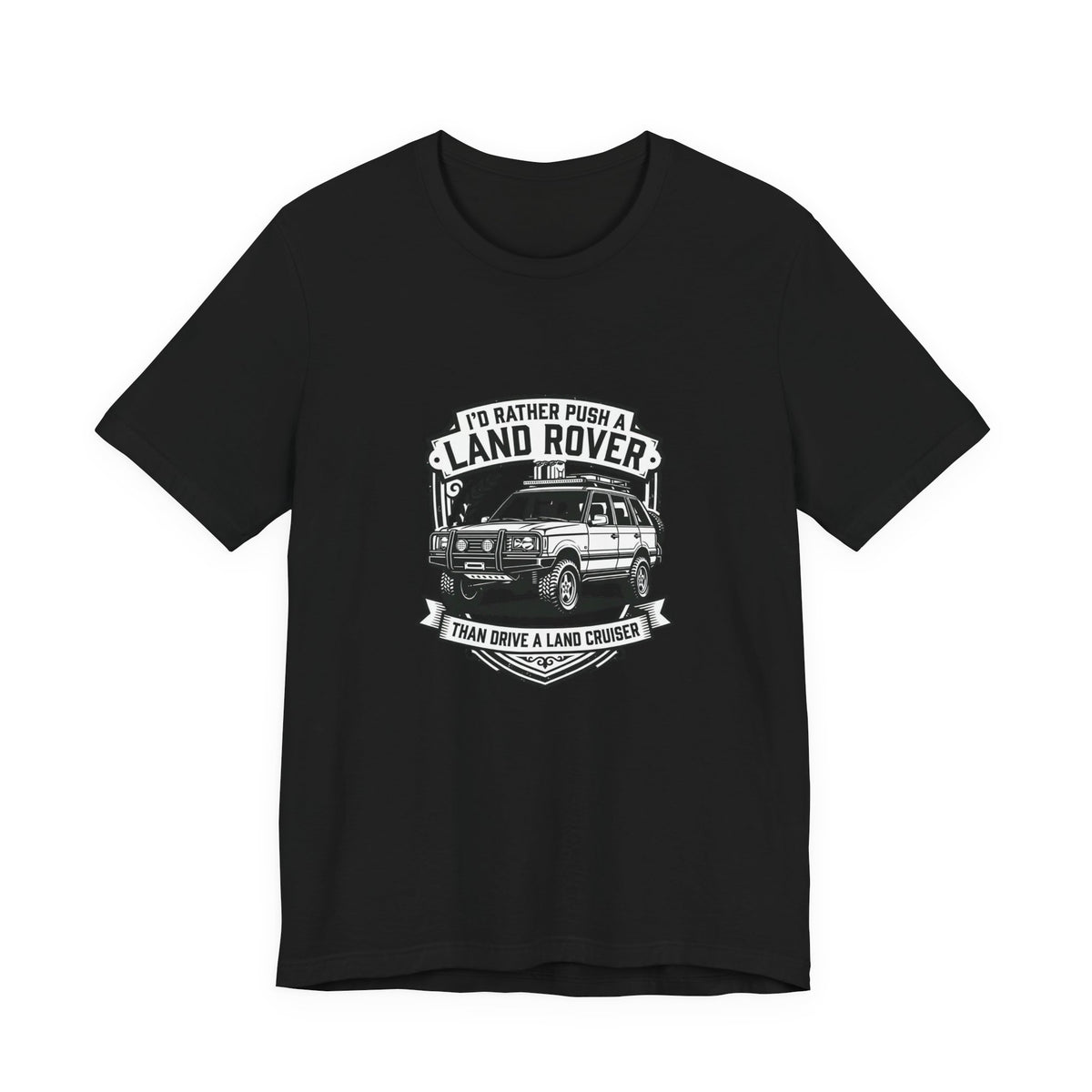 I'd Rather Push a Land Rover Than Drive a Land Cruiser